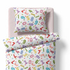 Children's bedding - Numbers - white