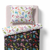 Children's bedding - Numbers - white/black