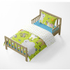 Baby bedding for the crib – Animals – green