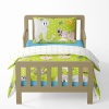 Baby bedding for the crib – Animals – green