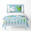 Baby bedding for the crib – Animals – blue