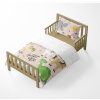 Baby bedding for the crib – Animals – beige