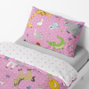 Dětské povlečení – Zvířátka – růžová