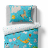 Children's bedding - Animals - blue