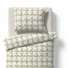 Extended bedding – Flowers squares – white