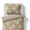 Baby bedding for the crib – Ducks – beige