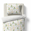 Baby bedding for the crib – Ducks – white