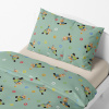 Children's bedding - Clowns - mint