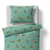 Children's bedding - Clowns - mint