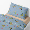 Children's bedding - Clowns - dark blue