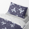 Children's bedding - Teddy bears - blueberry