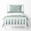 Children's bed linen - Teddy bears - mint