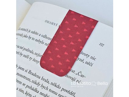 Magnetická záložka do knihy - stromečky