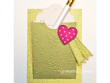 Kapsička na ledničku zelená