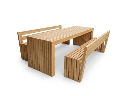 Zahradní set s opěradly