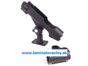 Držiak prútu na čln s dvoma adaptérmi