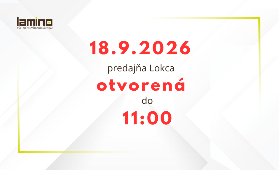 Deň stolára 2026 - otváracia doba