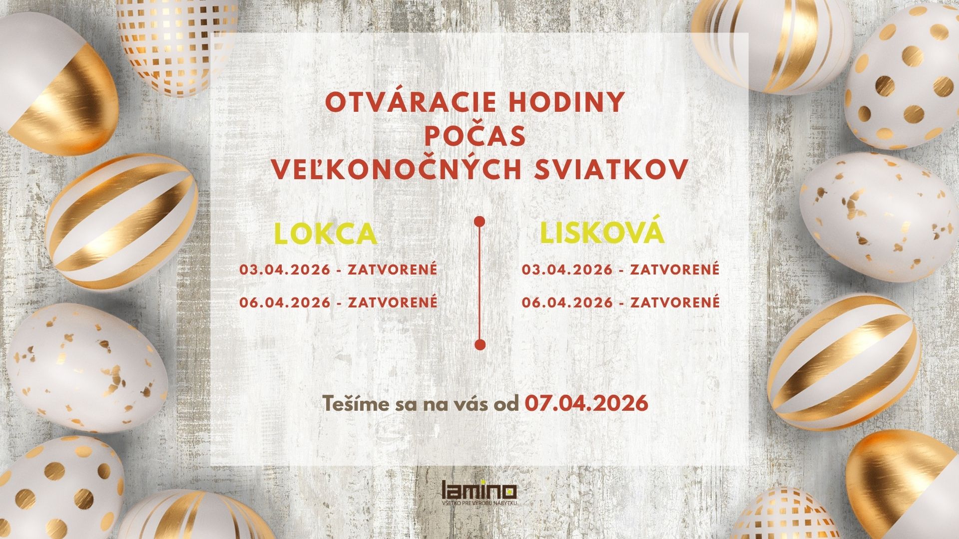 Veľkonočné sviatky 2026