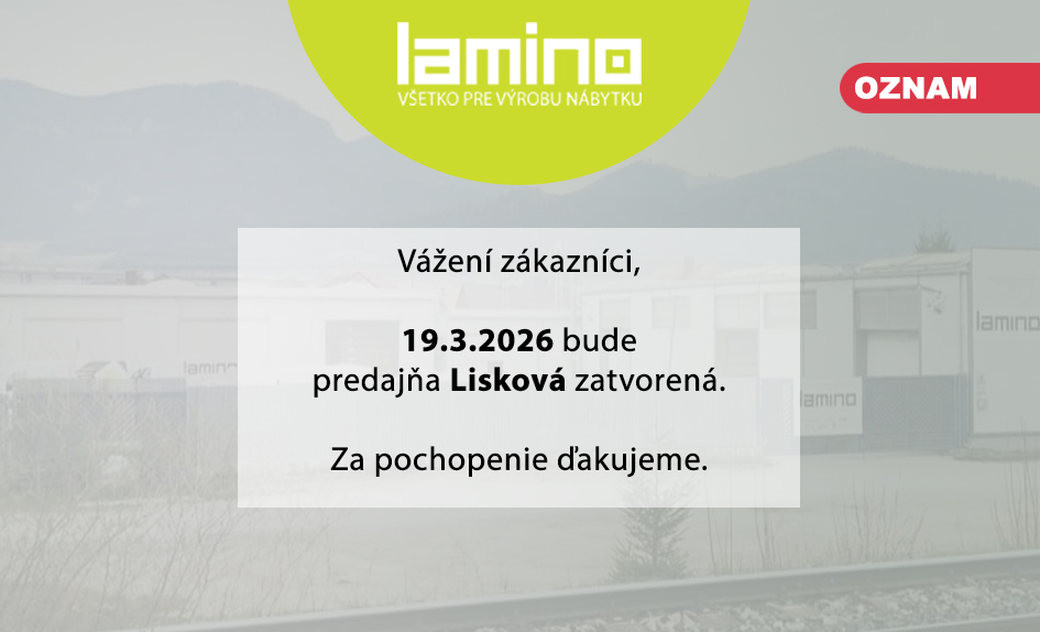 Zatvorené Lisková 19.03.2026