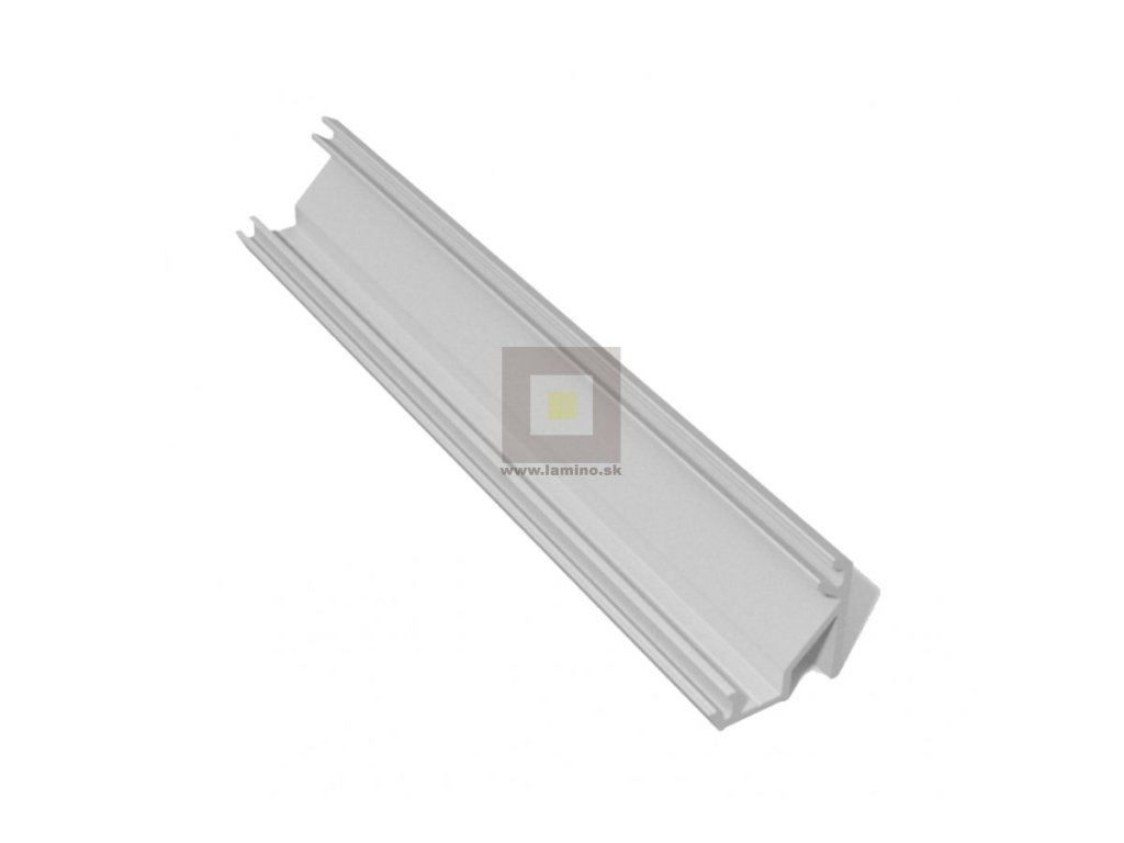 LED lišta rohová 2m hliník