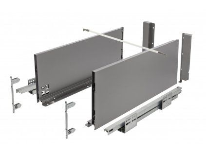 Výsuv AXISPRO P2O 350 D H=200mm antracit