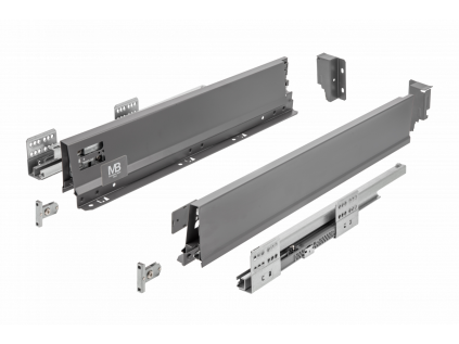 Výsuv Modern Box Pro 400 A H=84mm antracit