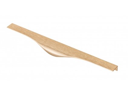 Úchytka PICADO C=256mm L=296mm 18mm brusená zlata