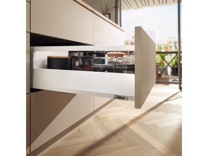 Výsuv MERIVOBOX 450 E H=192mm biela
