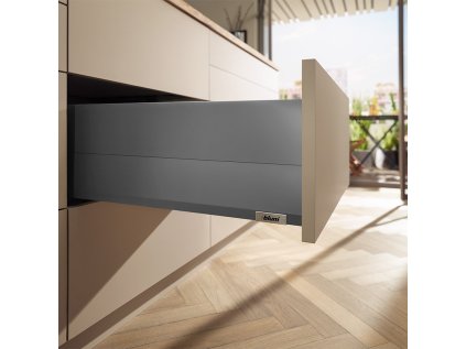 Výsuv MERIVOBOX BOXCAP 500 E tm.šedá