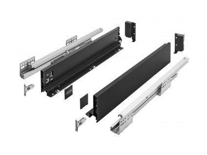 Výsuv AXISPRO 400 A H=86mm čierna
