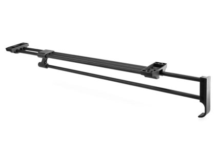 Vešiak výsuvný L-450 s plastom čierny