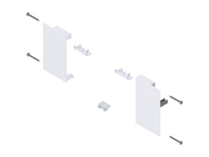 Merivobox ZI4.0MS1 držiak vnút. zásuvky M biela