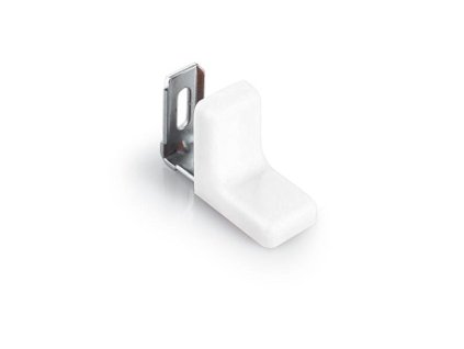 Uholník kov+plast KN-375 T1 biela (bal:100ks)