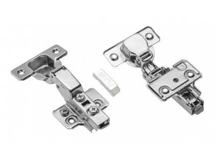 Záves polonaložený s doťahomn 3D