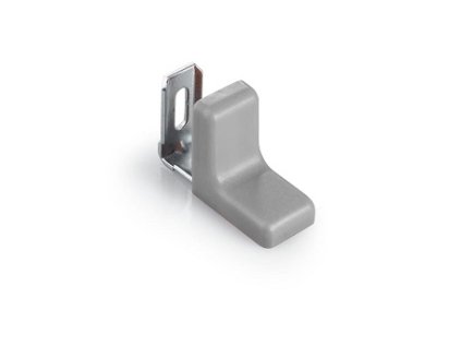 Uholník kov+plast KN-375 T3 sivá (bal:100ks)