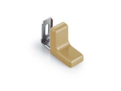 Uholník kov+plast KN-375 T5 buk (bal:100ks)
