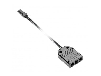 Konektor pre LED výstupy s káblom 2m čierny