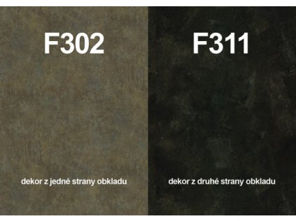 Zástena F302 ST87/F311 ST87 4100/640/9,2