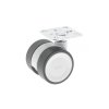 Koliesko CIRCO H=61,5mm fi50mm bez brzdy chrom