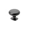 Úchytka gombík LORENA matná čierna