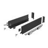 Výsuv AXISPRO P2O 400 B H=120mm čierna