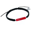 Bransoletka Shamballa Red Line For Her & For Him z 24-karatowym złotem w perle Lampglas