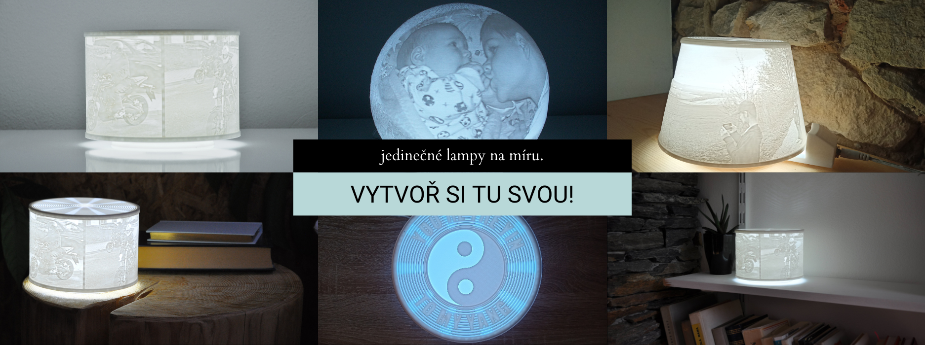 Jedinečné lampy na míru.