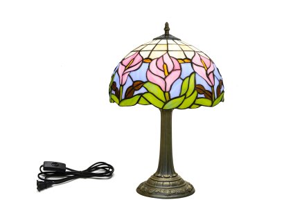 Calla stolná lampa tiffany 227