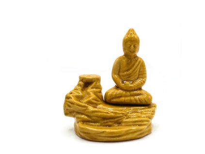 tekoucí dým buddha