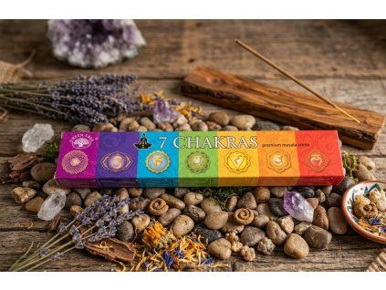 7 Chakras - Green Tree  Přírodní složení