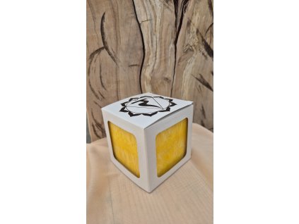 Kostka žlutá solar plexus č. 3