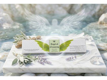 Anděl očisty - vonné tyčinky  Odstraní staré, porpoří nové