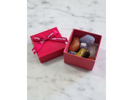 Čakrové kameny s křišťálem  Harmonizace čaker