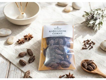 vykuřovadlo černý kardamom - optimismus, naděje